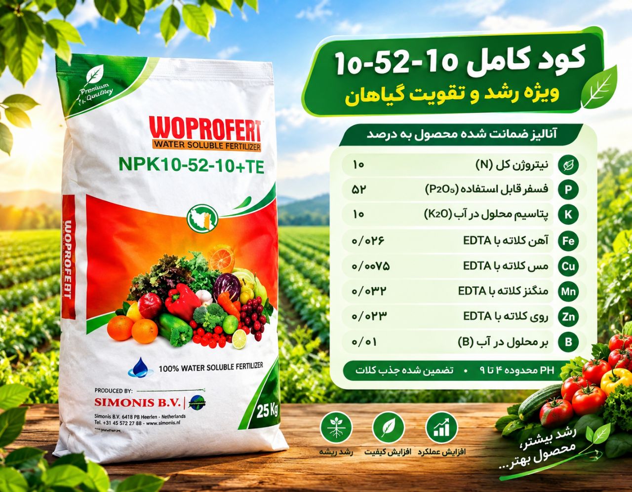 کود فسفر بالای 105210 سمنان با قیمت استثنایی