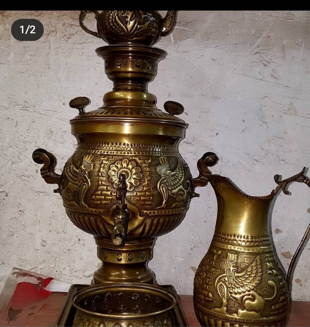 سماور ذغالی ۶ روسی شرکت بین المللی آتیلا 2