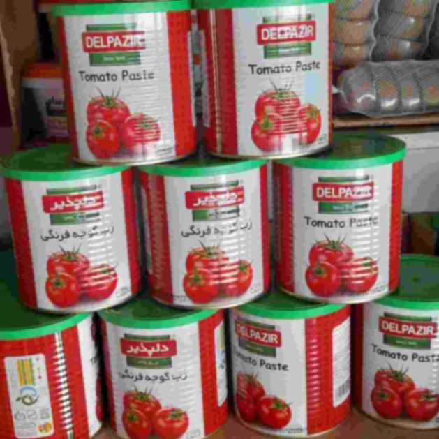 فروش عمده کنسرو رب گوجه فرنگی + تامین پایدار برای تجار و عمده فروشان 2