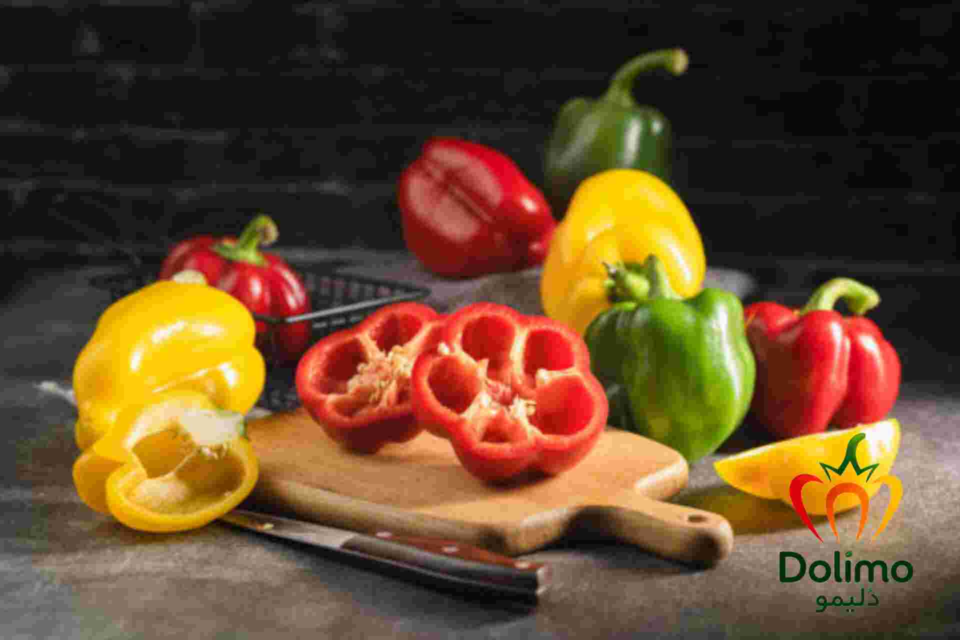 قیمت و خرید فلفل دلمه‌ای رنگی سورت‌ شده مناسب تجار و خریداران عمده 5