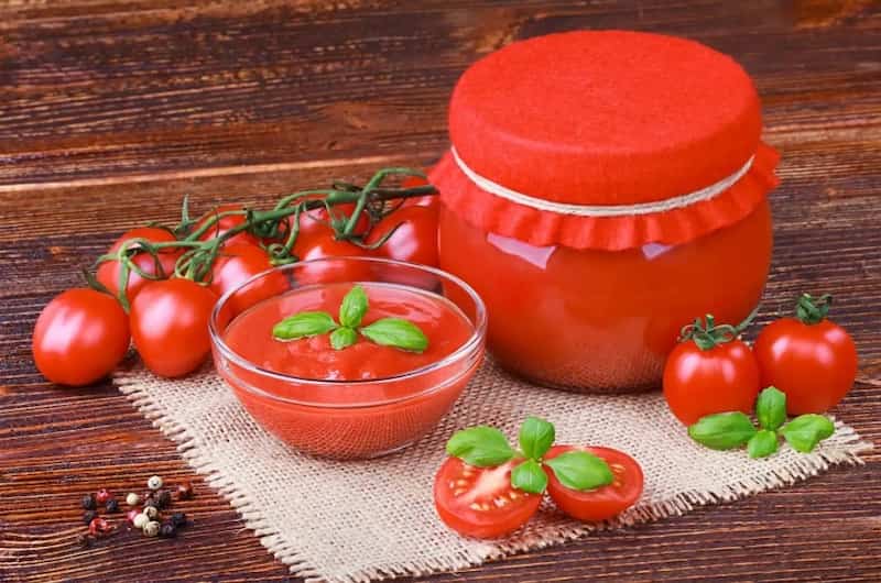 رب گوجه فرنگی بدون نمک برای مصارف مختلف