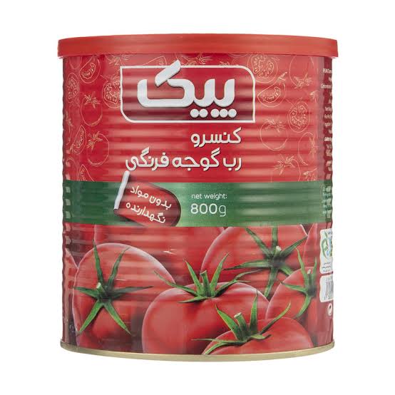 خرید کنسرو رب گوجه فرنگی ۸۰۰ گرمی + قیمت عمده و فروش مستقیم 4