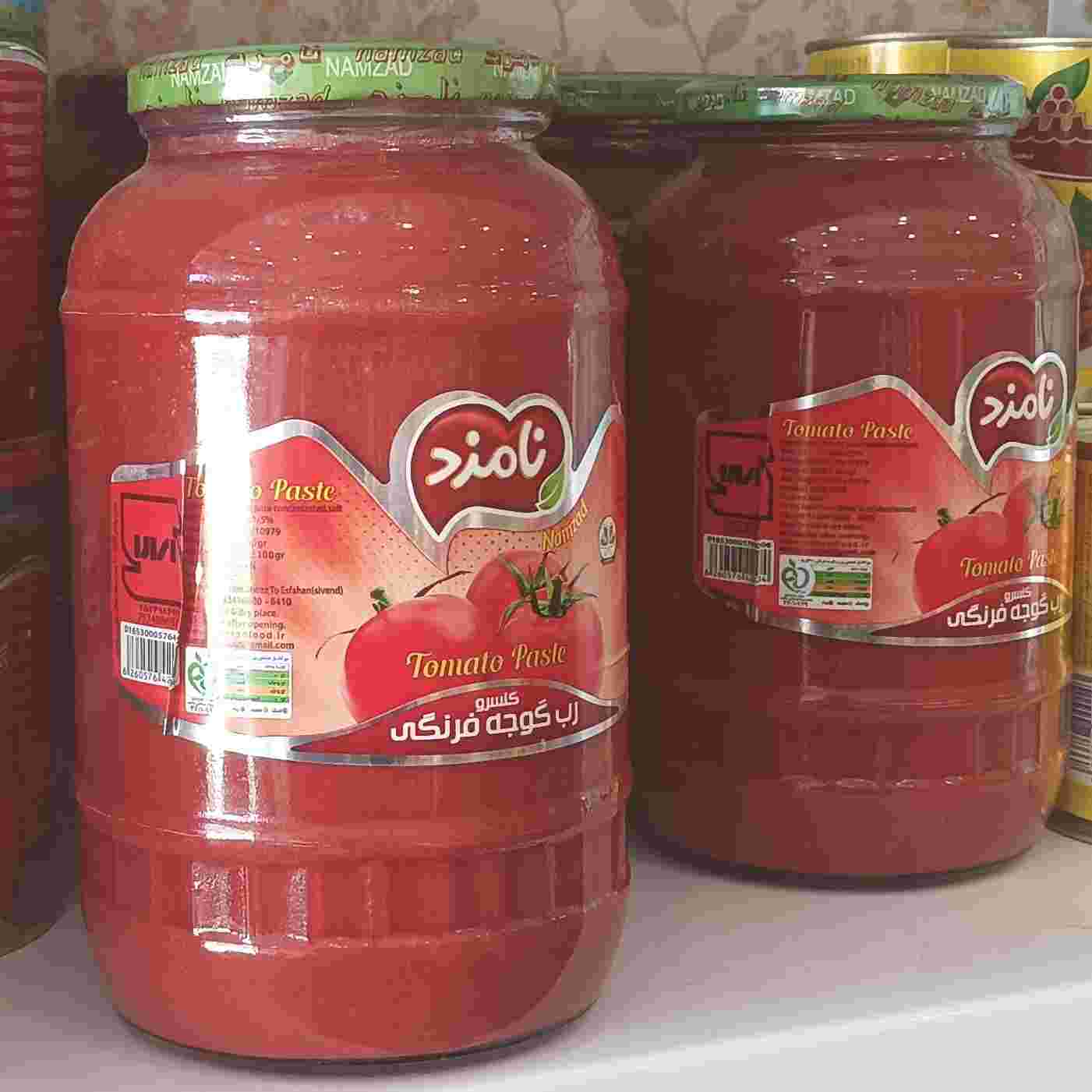 خرید کنسرو رب گوجه فرنگی شیشه ای + فروش عمده با قیمت مناسب