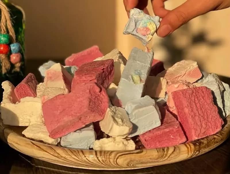 بستنی خشک نرم بافت لطیف و طعم دلنشین