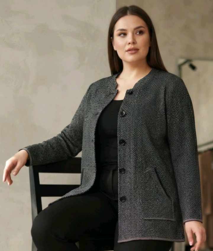ژاکت بافت کوتاه پاییزی 2
