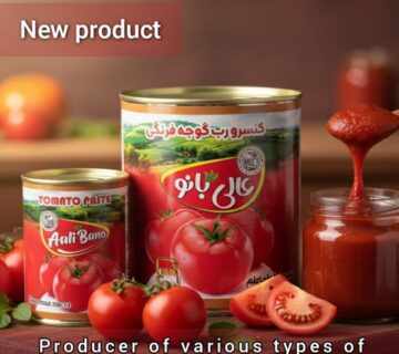 خرید کنسرو رب گوجه فرنگی برای صادرات + کیفیت صادراتی و بسته‌بندی استاندارد 3
