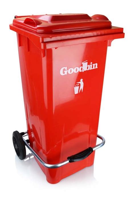 قیمت عمده سطل زباله پلاستیکی ۸۰ لیتری پدالی 2