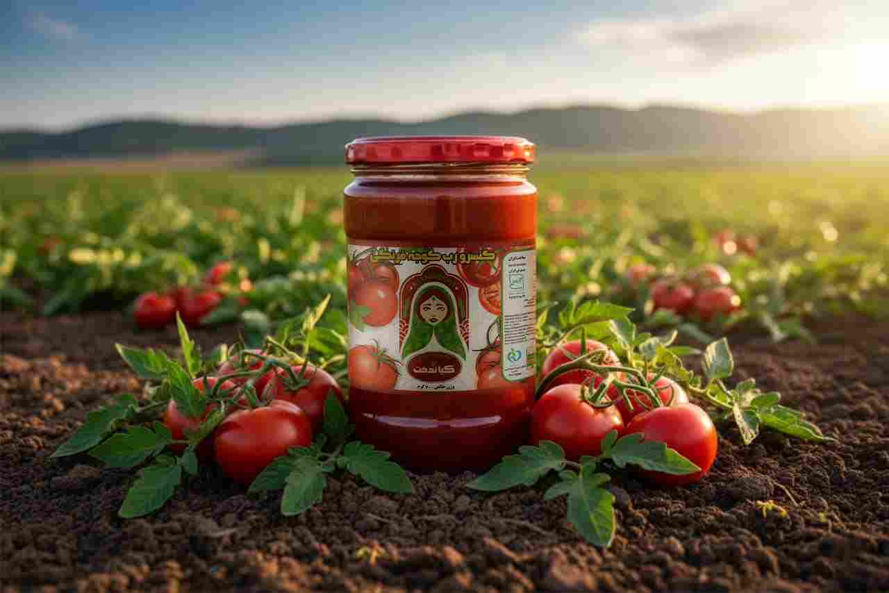 فروش عمده رب گوجه‌فرنگی خالص + مناسب بازار داخلی و صادراتی