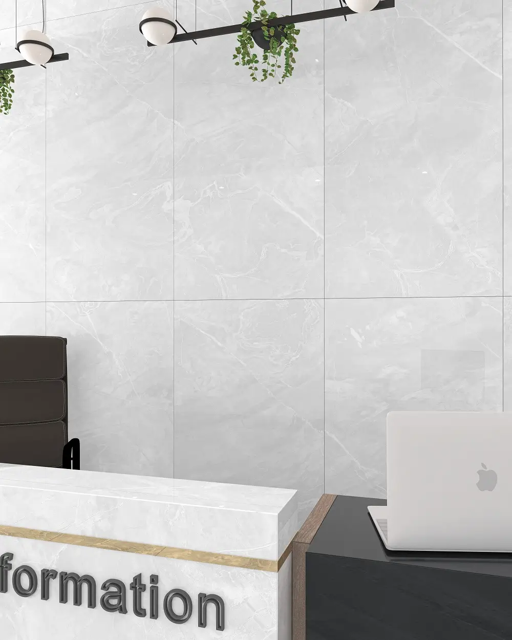 سرامیک پرسلان 120*60 پولیش سرتینا لایت ایفا ( طوسی-دیواری) 3