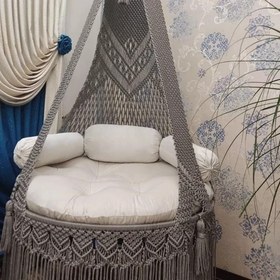 تاب مکرومه دونفره با طراحی جادار و آرامش بخش