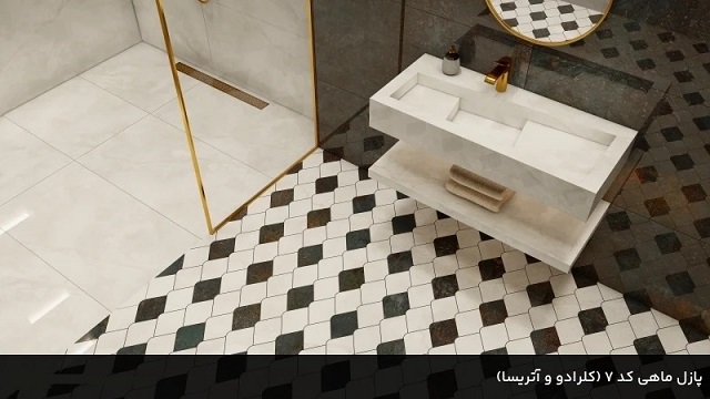 بسته 10 عددی پازل سرامیکی کد 07 4