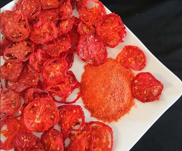 پودر گوجه گیلاسی خوش عطر با طعم طبیعی و دلچسب