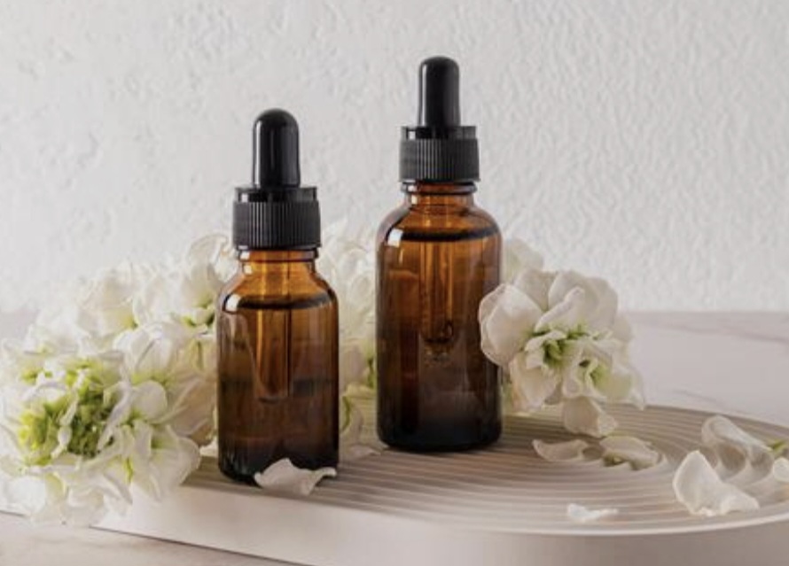 بطری قطره چکان دارویی  روغن شیشه ای کهربایی آرادمِد