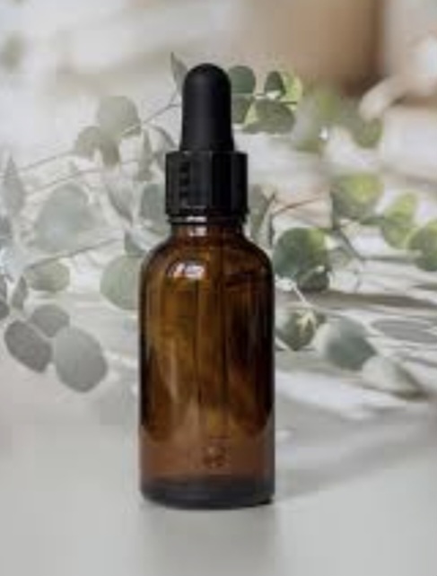 بطری قطره چکان دارویی شیشه ای قهوه‌ای روغن آرادمِد 5
