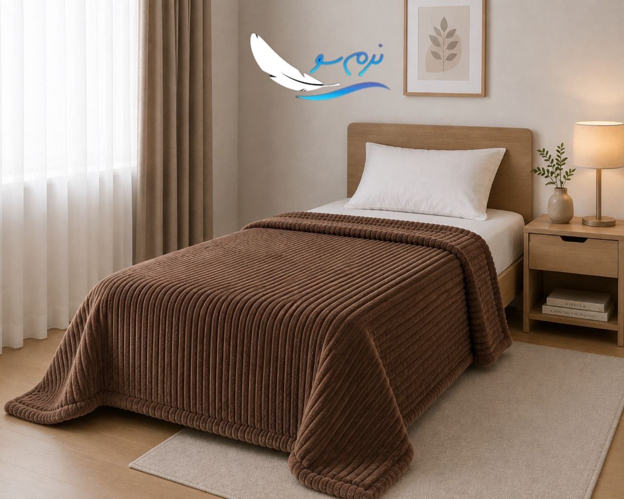 پتو عمده ارزان و پتو عمده باکیفیت و پتو عمده ایرانی پتو مسافرتی کاترین تک نفره 2