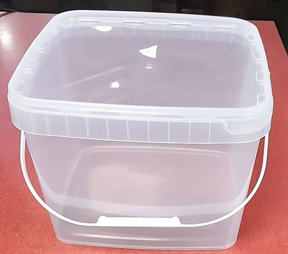 خرید سطل 2/5 لیتری پلاستیکی مربعی در استان گلستان 2