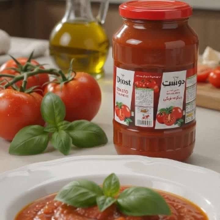 خرید کنسرو رب گوجه فرنگی شیشه 1600 گرمی + فروش عمده 4