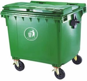 خرید عمده سطل زباله 660 لیتری پلاستیکی با شرایط فوق‌ العاده 2