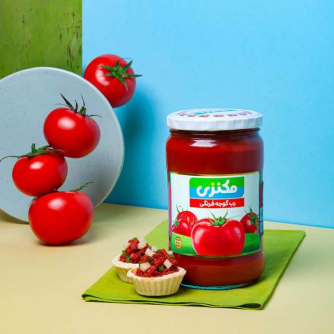 فروش کنسرو رب گوجه فرنگی شیشه ۱۶۰۰گرمی + قیمت همکاری 5
