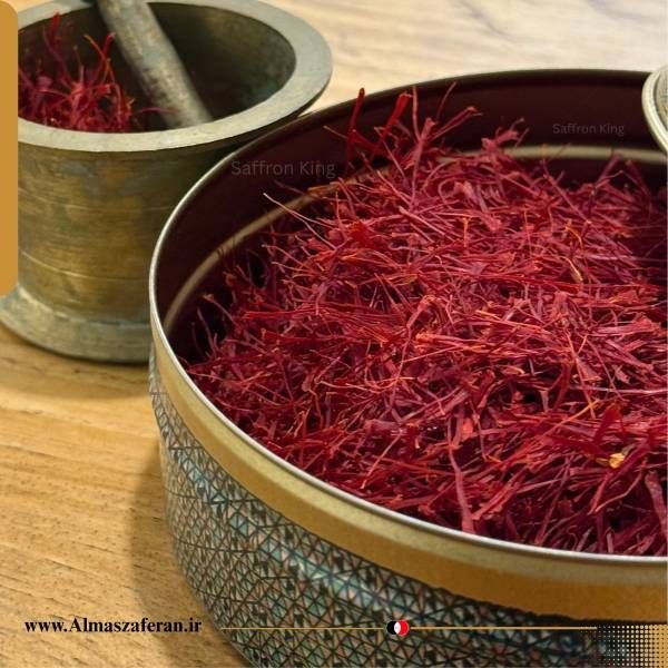زعفران نگین اعلاء کیفیت برتر رنگدهی چشمگیر و انتخابی ممتاز برای تجارت